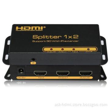 1x2 HDMI Splitter with Extended IR Function